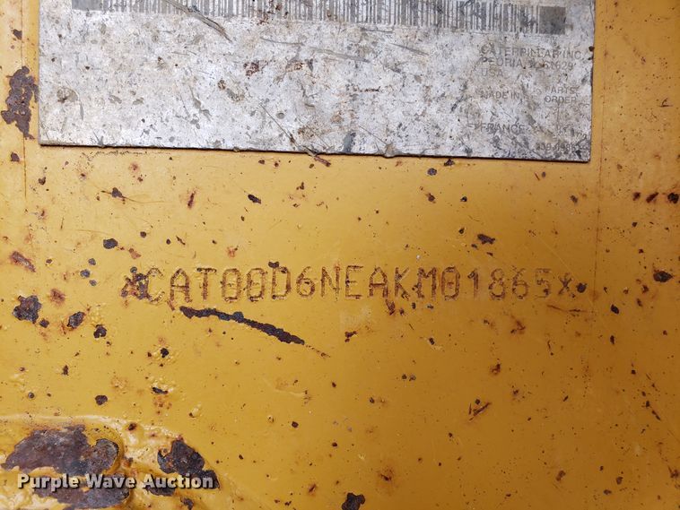 image for item DH5767 2006 Caterpillar D6N XL dozer