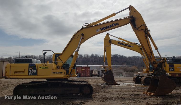 image for item DH5769 2010 Komatsu PC350LC-8 excavator