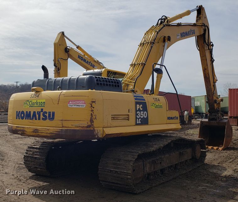 image for item DH5769 2010 Komatsu PC350LC-8 excavator