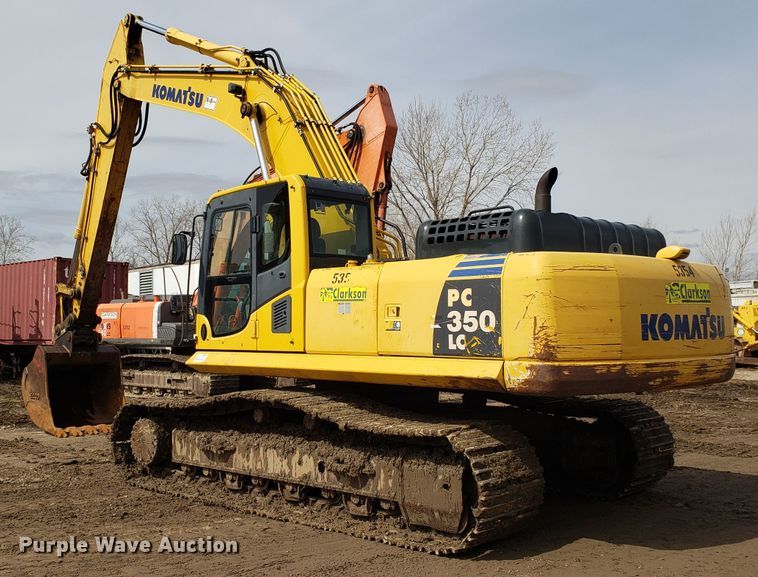 image for item DH5769 2010 Komatsu PC350LC-8 excavator