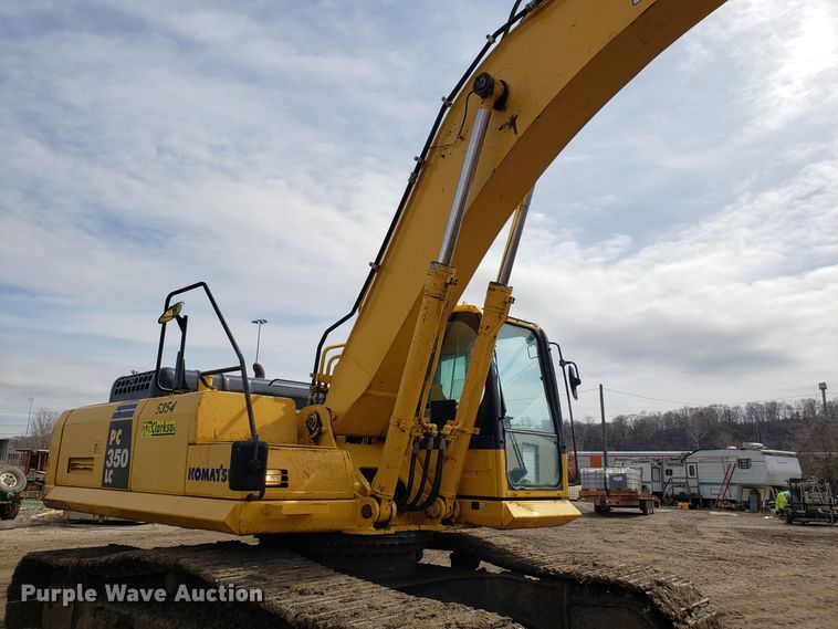 image for item DH5769 2010 Komatsu PC350LC-8 excavator
