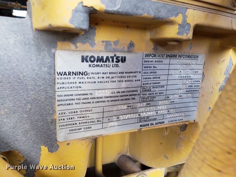 image for item DH5770 2002 Komatsu D87E-2 dozer