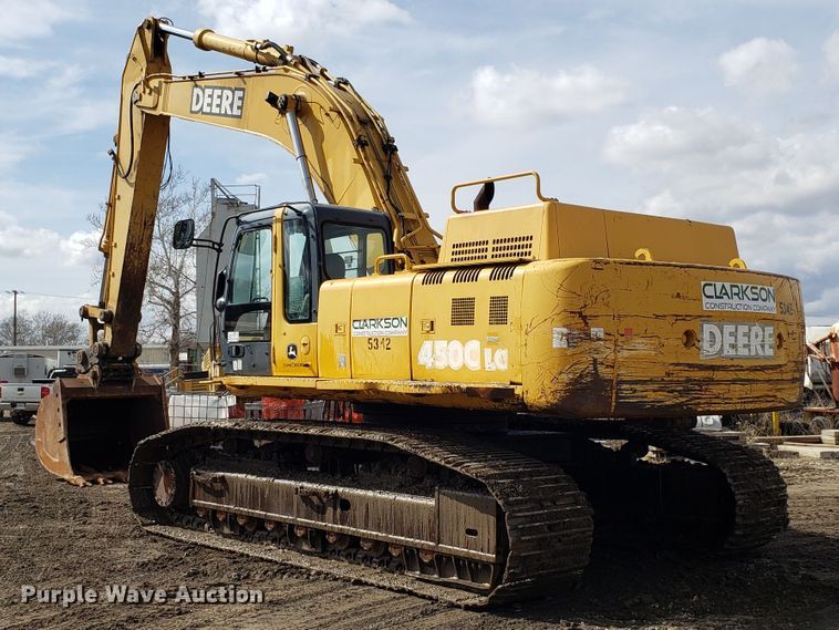 image for item DH5772 2005 John Deere 450C LC excavator