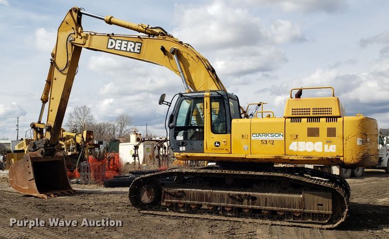 image for item DH5772 2005 John Deere 450C LC excavator