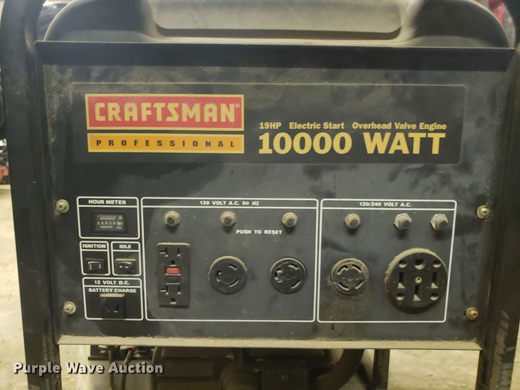 image for item DH5774 Craftsman generator