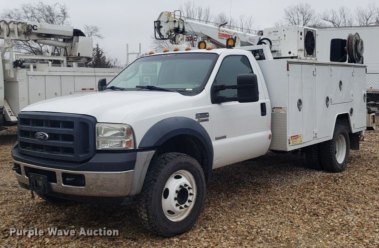 image for item DH5778 2007 Ford F550 Super Duty service truck