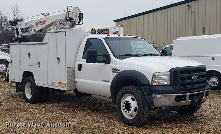 image for item DH5778 2007 Ford F550 Super Duty service truck