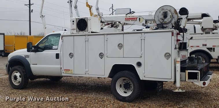 image for item DH5778 2007 Ford F550 Super Duty service truck