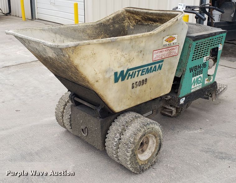 Whiteman WBH16 concrete buggy in Napoleon, MO Item DH5790 sold