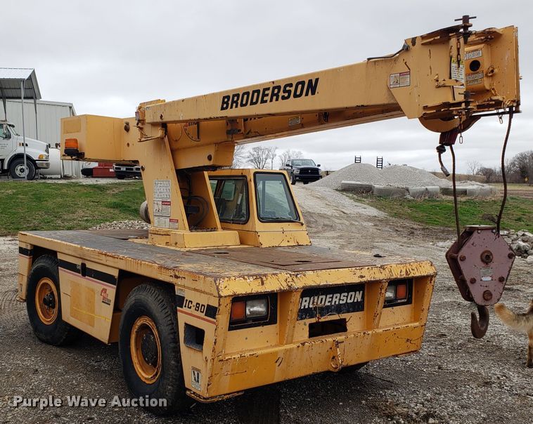 image for item DH5791 Broderson IC-80 carry deck crane