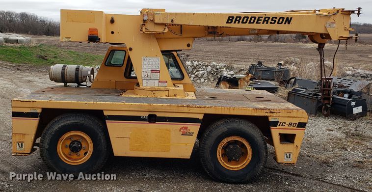 image for item DH5791 Broderson IC-80 carry deck crane