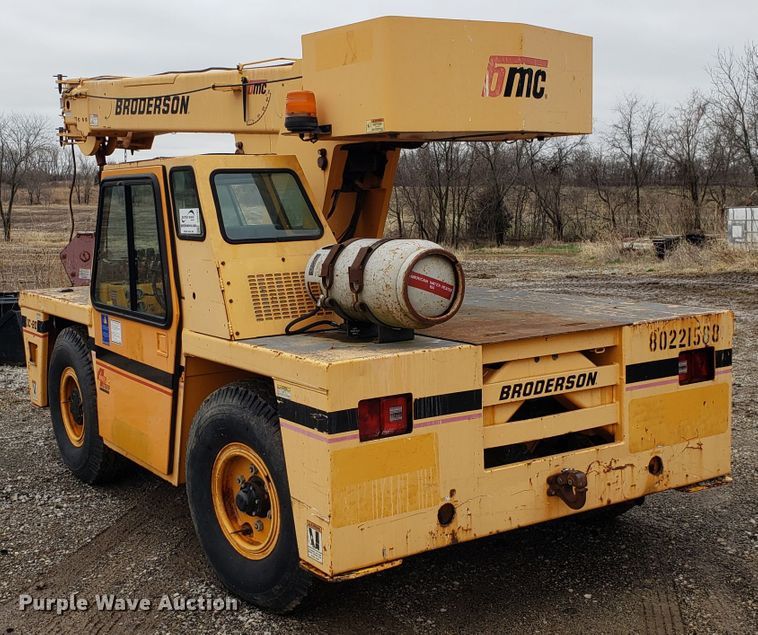 image for item DH5791 Broderson IC-80 carry deck crane