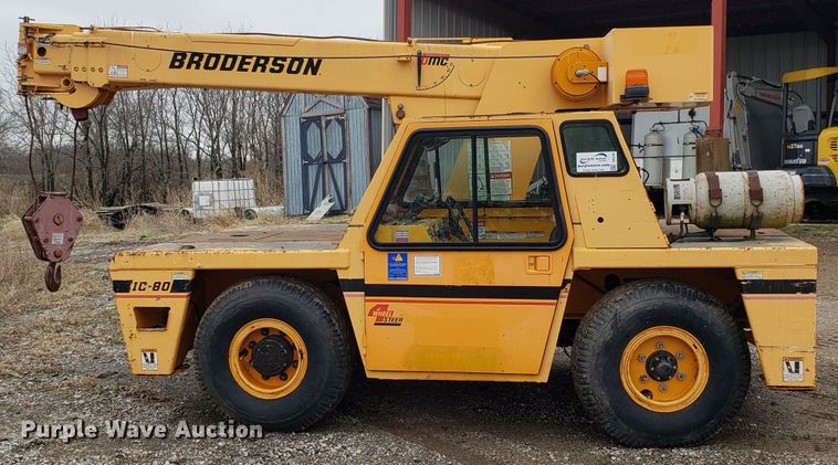 image for item DH5791 Broderson IC-80 carry deck crane