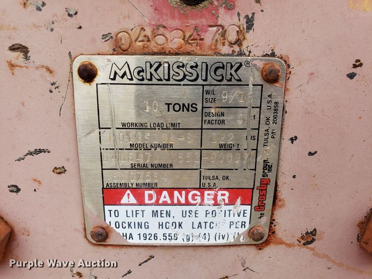 image for item DH5791 Broderson IC-80 carry deck crane