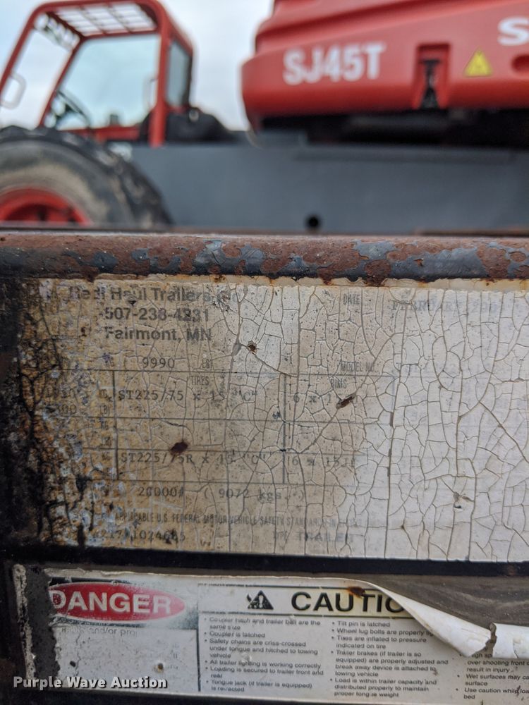 image for item DH5812 2009 Redi Haul utility trailer