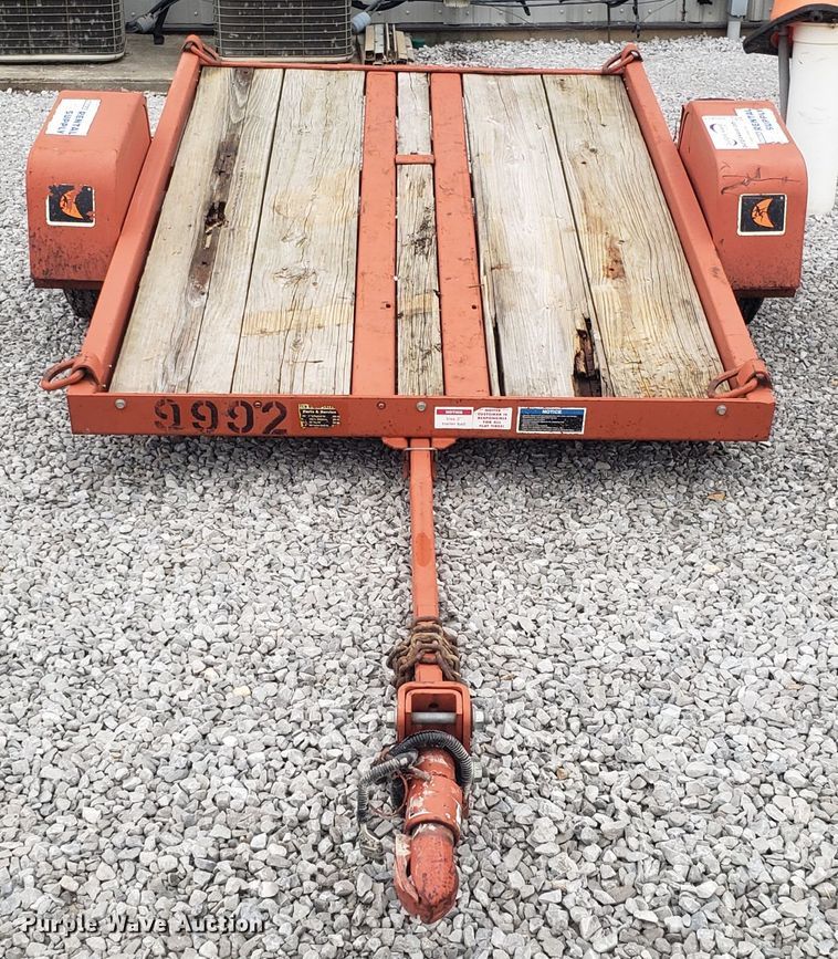 image for item DH5813 2007 Ditch Witch utility trailer