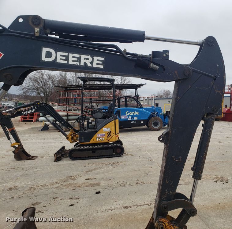 image for item DH5815 2012 John Deere 35D mini excavator