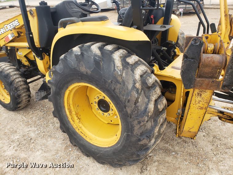 image for item DH5817 2001 John Deere 110S backhoe