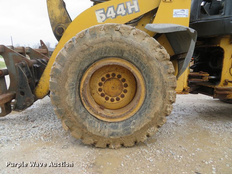 image for item DI2109 2003 John Deere 544H  wheel loader