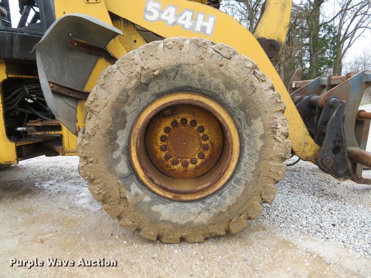 image for item DI2109 2003 John Deere 544H  wheel loader