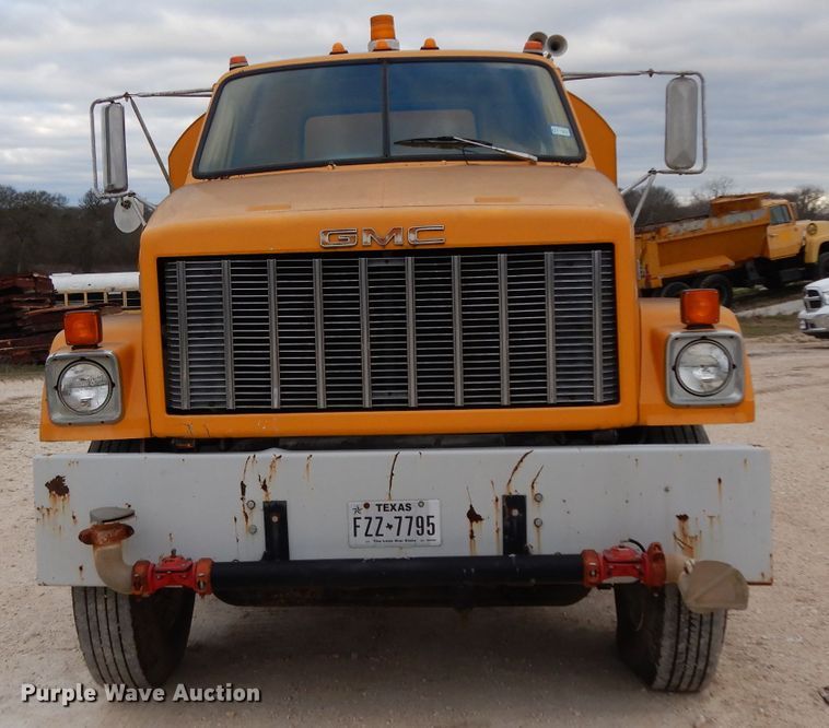 image for item DJ3003 1984 GMC Brigadier water truck