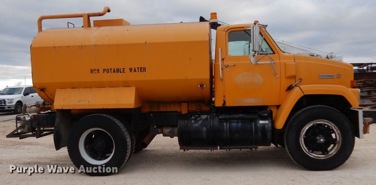 image for item DJ3003 1984 GMC Brigadier water truck