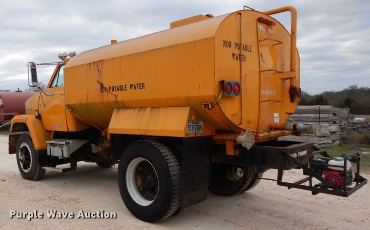 image for item DJ3003 1984 GMC Brigadier water truck