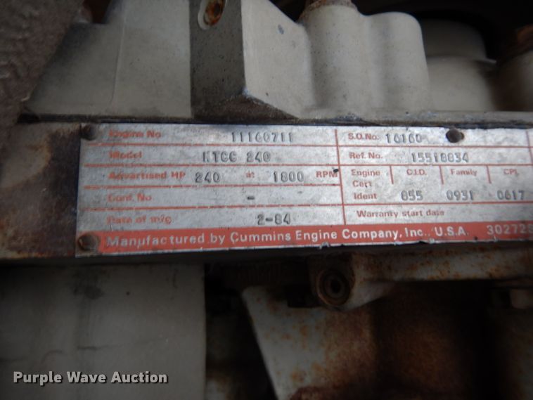 image for item DJ3003 1984 GMC Brigadier water truck