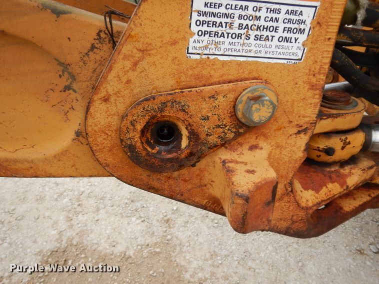 image for item DJ3004 1994 Case 580 Super K backhoe