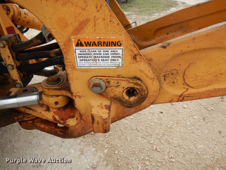 image for item DJ3004 1994 Case 580 Super K backhoe