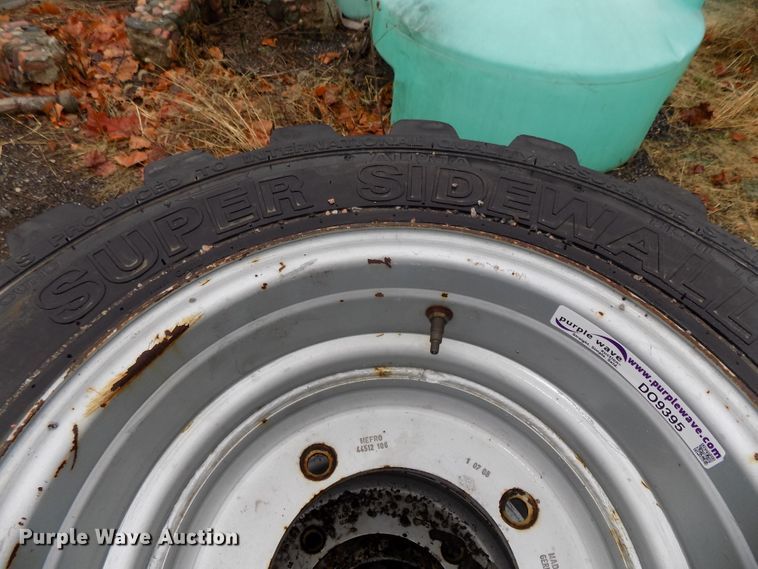 image for item DO9395 (4) 10.5/80-18 foam filled tires