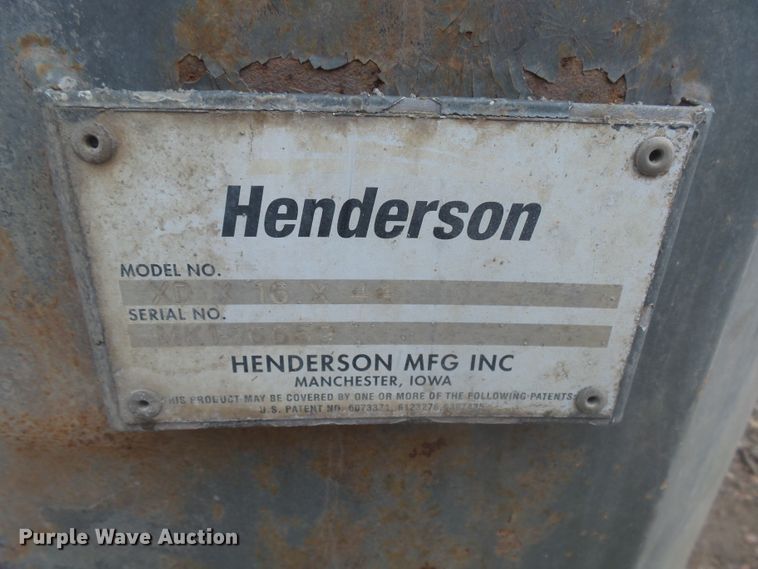 image for item FR9503 Henderson XDX16X44 dump bed