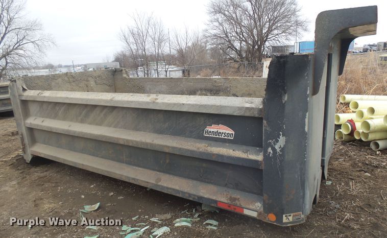 image for item FR9504 Henderson SDX16X44 dump bed