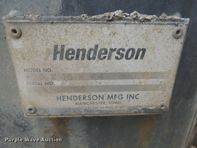 image for item FR9506 Henderson SDX16X44 dump bed