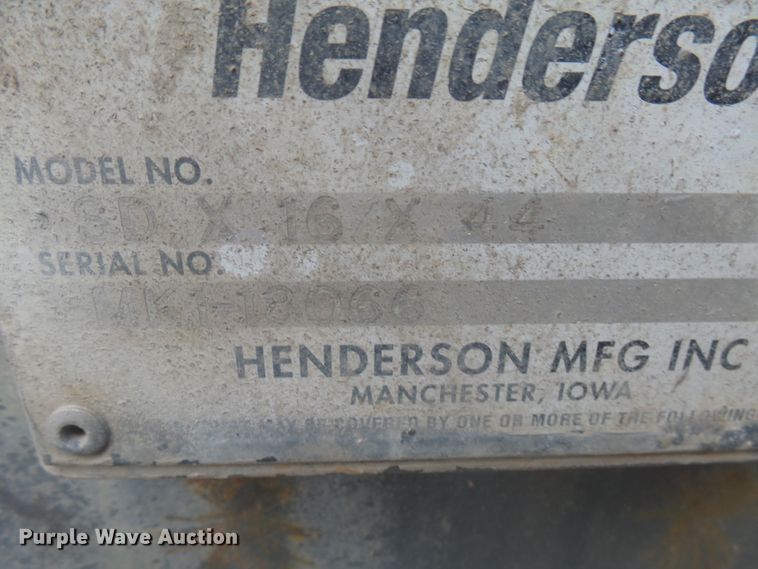 image for item FR9506 Henderson SDX16X44 dump bed