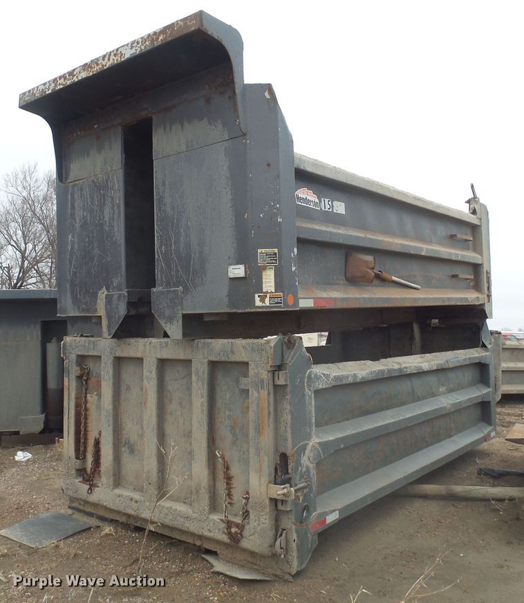 image for item FR9507 (2) Henderson dump beds