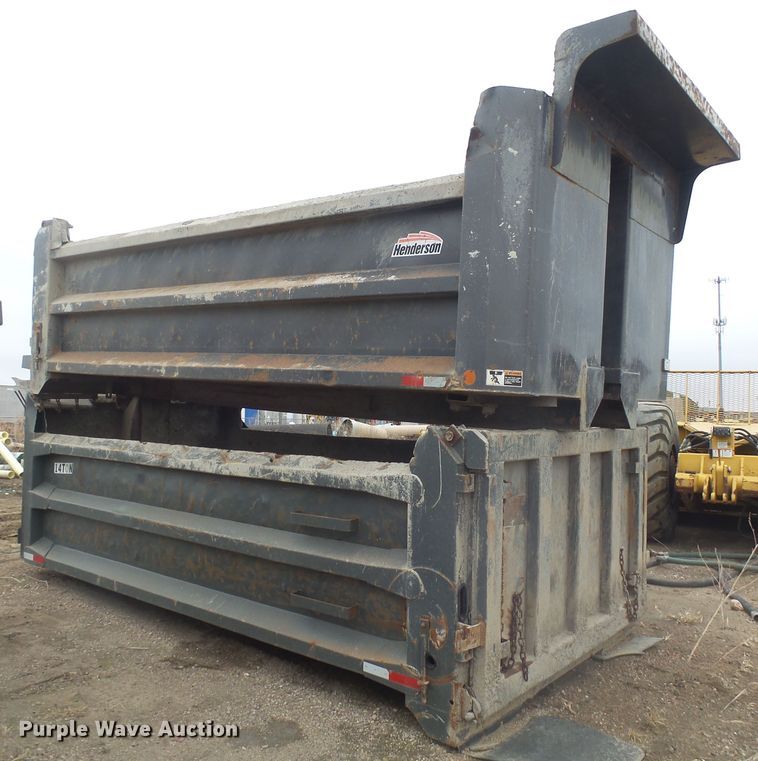 image for item FR9507 (2) Henderson dump beds