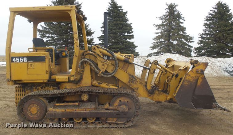 image for item FR9513 1997 John Deere 455G track loader