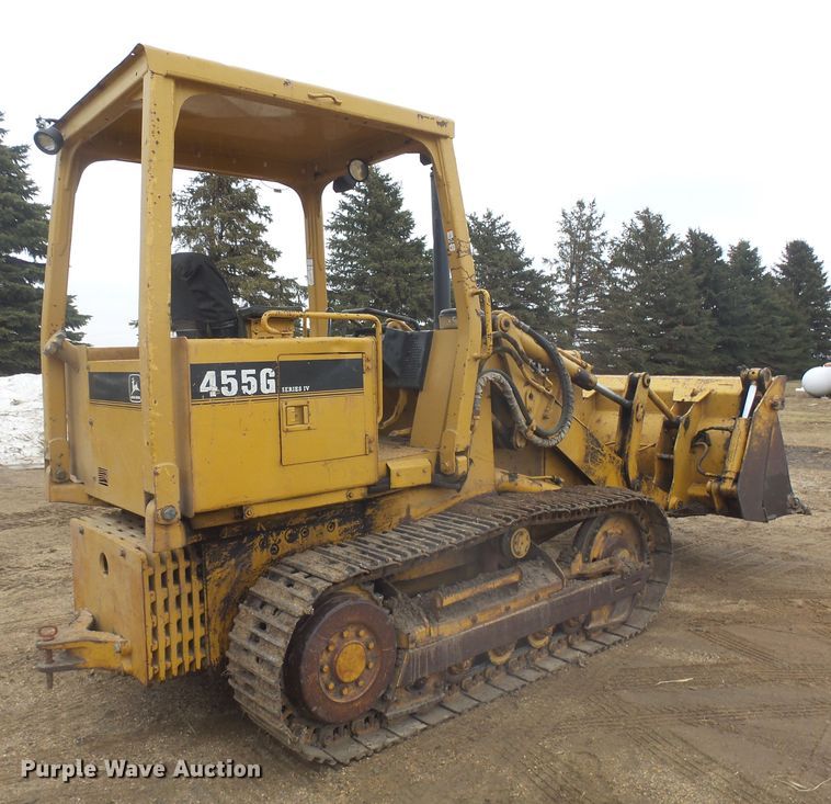 image for item FR9513 1997 John Deere 455G track loader