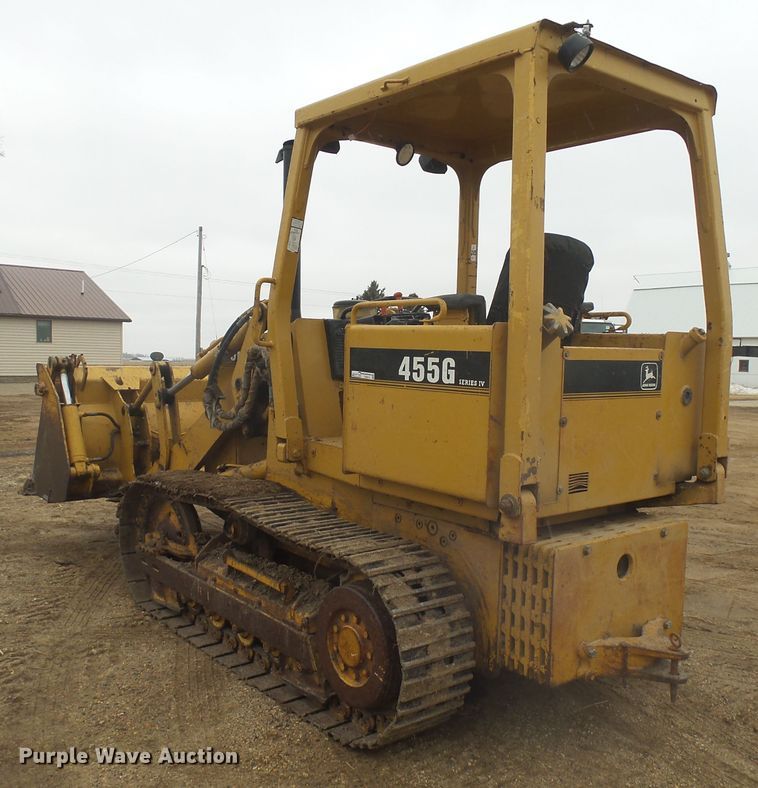 image for item FR9513 1997 John Deere 455G track loader