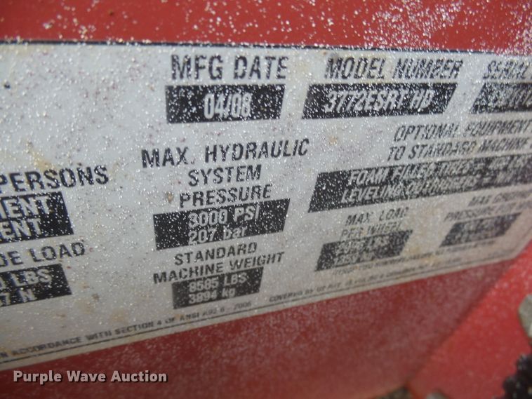 image for item FR9518 2008 Mec 3772ES HD RT scissor lift