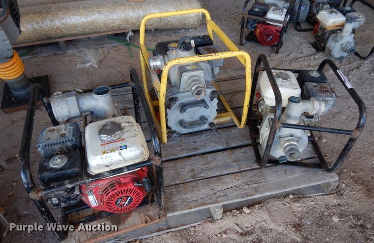 image for item FU9815 (3) trash pumps