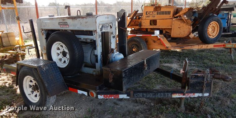 image for item GE9250 1979 Lincoln Pipeliner shield arc DC welder