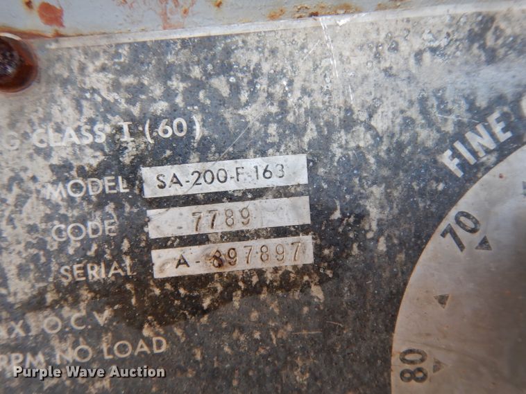 image for item GE9250 1979 Lincoln Pipeliner shield arc DC welder