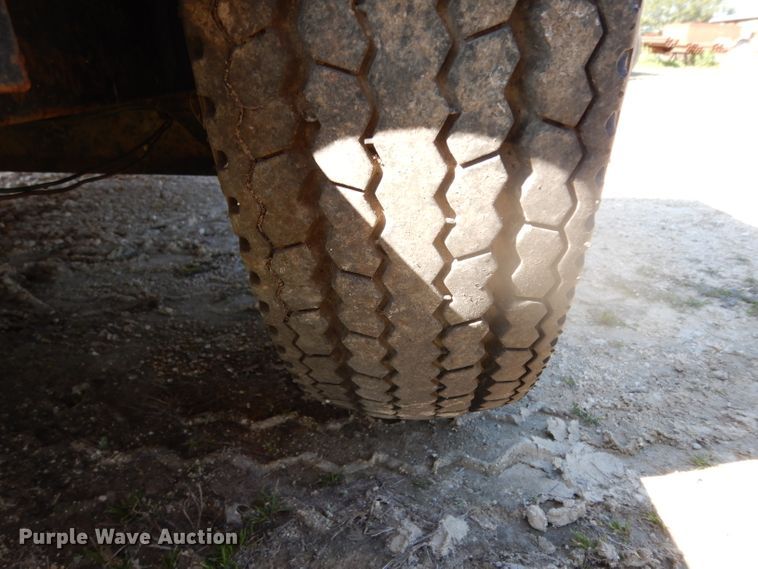 image for item GE9254 1996 shop built tilt deck utility trailer