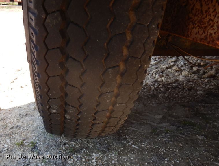 image for item GE9254 1996 shop built tilt deck utility trailer