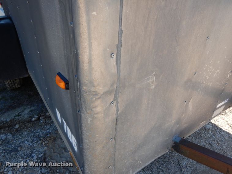 image for item GE9255 1994 Wells TW101 enclosed cargo trailer