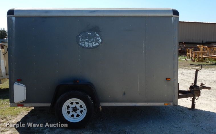 image for item GE9256 1994 Wells TW101 enclosed cargo trailer