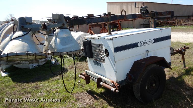 image for item GE9257 Coleman MH4000RKH light plant