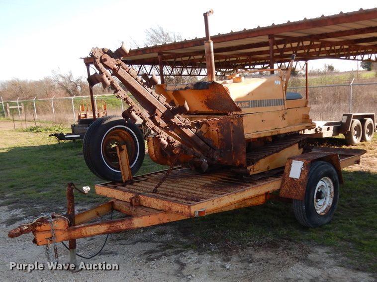 image for item GE9259 1979 Case TF300 trencher